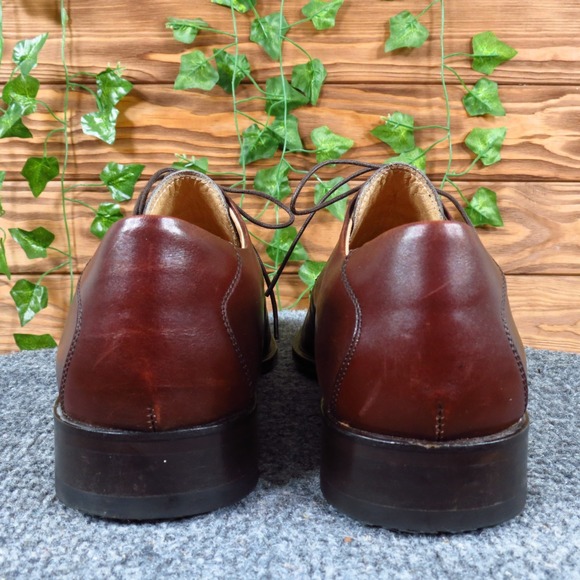 Pronto Uomo 4364-03 Mens Derby Shoes Size 10.5 M Dress Business Brown Leather main image 7